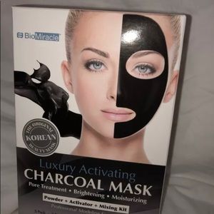 bio miracle luxury activating charcoal mask Advanced skin care formula